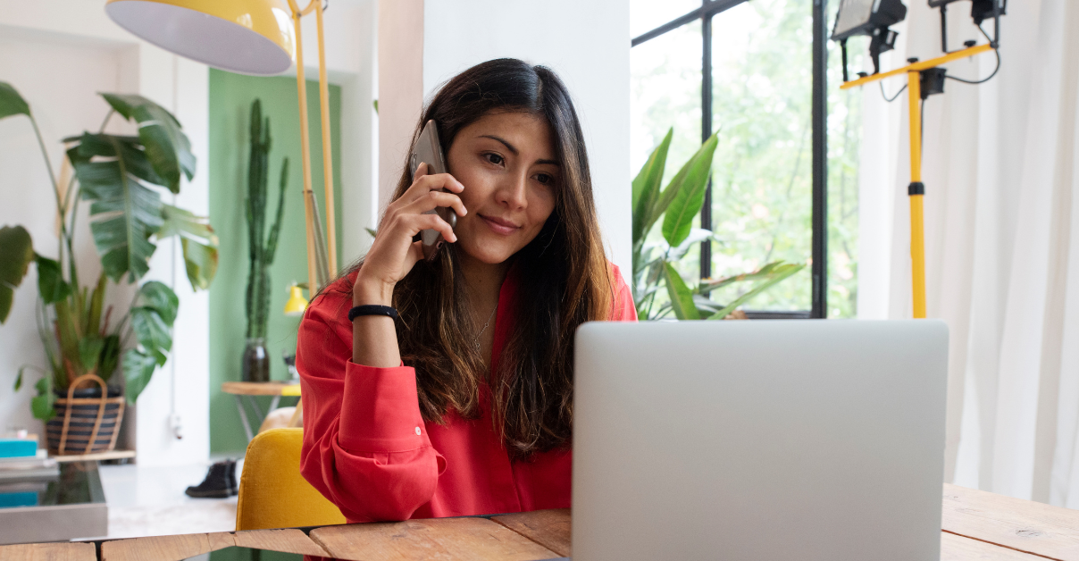 Professional woman managing Filipino remote teams