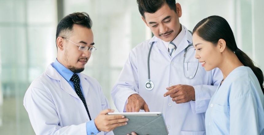 Outsourcing healthcare providers in a discussion about best practices